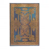 Paperblanks Luxe Design Notatnik Paperblanks Blue Luxe Midi linia