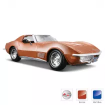 MAISTO 31202-24 Chevrolet Corvett 1970 czerwony samochd 1:24 p12