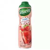 Teisseire Syrop KIDS Wanilia i Truskawka ZERO 600 ml