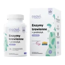 Osavi Enzymy trawienne + probiotyk Suplement diety 120 kaps.