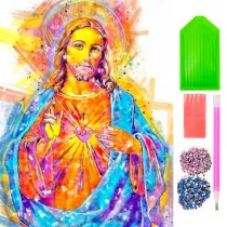 Norimpex Diamentowa mozaika - �wi�te Jezus malastwo 40x30cm