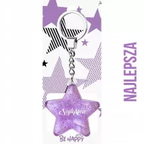 Be-Happy Gifts Brelok gwiazdka Najlepsza