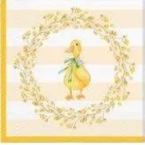Paw Serwetka Lunch Decor Duck with Wreath 33x33 20szt./op.