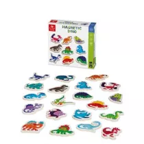 Magnetyczne drewniane magnesy Dinozaury 20 sztuk Dal Negro