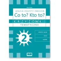 Krzy��wki tematyczne 2 Afazja - Co to? Kto to? �w.