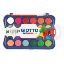 Farby akwarelowe Giotto Acquerelli 332000 24 kolory
