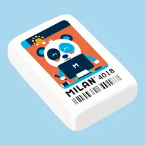 Milan Gumka z kauczuku syntetycznego z kolorowym nadrukiem