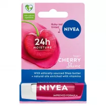 Nivea 24H Mett-In Moisture pielgnujca pomadka do ust Cherry Shine 4.8 g