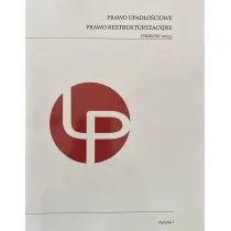 Prawo upad�o�ciowe. Prawo restrukturyzacyjne