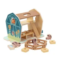 Puzzle Drewniana Farma Kucyk�w Chicco