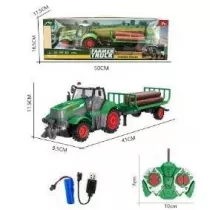 Traktor R/C z przyczep� do przewo�enia drewna 1:24 Askato