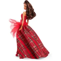Barbie witeczna 2024 Szatynka Kolekcjonerska Mattel