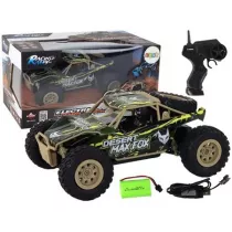 Autko terenowe R/C 1:24 br�zowo-zielone LeanToys