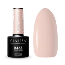 Claresa Rubber Base UV/LED baza kauczukowa do lakieru hybrydowego 03 5 g
