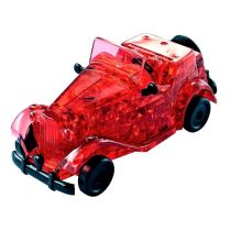 Puzzle 3D 53 el. Crystal Automobil czerwony Bard Centrum Gier