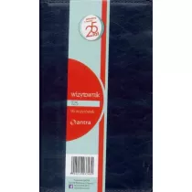 Antra Wizytownik 96 trzyklatkowy granatowy