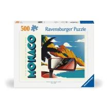 Puzzle 500 el. Pozdrowienia z Monako Ravensburger