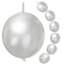 Balony per�owe z ��cznikiem 10 szt