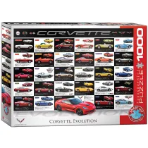 Puzzle 1000 el. Corvette ewolucja Eurographics