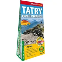Tatry Polskie i S�owackie mapa turystyczna 1:55 000 laminat 2026