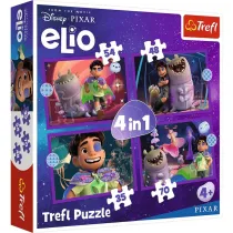 Puzzle 4w1 - Pozaziemskie misje Elio TREFL