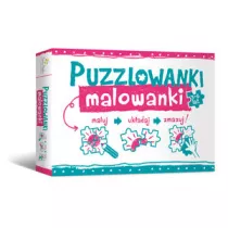 Puzzle Puzzlowanki malowanki Maluj ukadaj zmazuj Sierra Madre