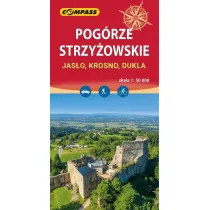 Pog�rze Strzy�owskie. Jas�o, Krosno, Dukla. Mapa turystyczna w skali 1:50 000 (wersja wodoodporna)
