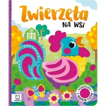Zwierzta na wsi Ksieczka z mikkim filcem