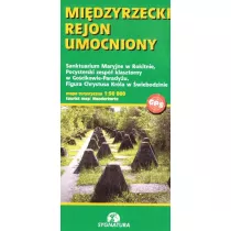 Mapa - Midzyrzecki rejon umocniony
