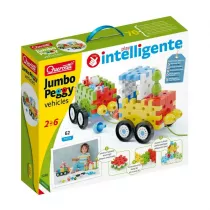 Jumbo Peggy vehicles 62 elementy Quercetti