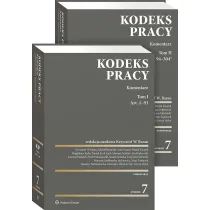 Kodeks pracy. Komentarz. Tom I i II