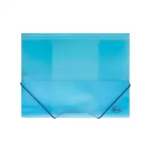 Panta Plast Teczka na gumk� A4 niebieska