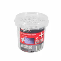 Krzy�yki dystansowe 2,0mm / 1500szt. wiaderko (uszkodzone opakowanie)