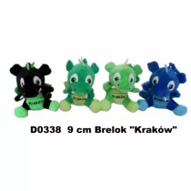 Pluszak Dino brelok z napisem  Krak�w  9 cm SUN-DAY D0338
