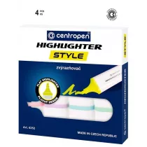 Centropen Zakre�lacz Soft 4 szt.