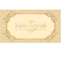 Zaproszenia Style nr 08 10 szt.