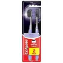 Colgate Szczoteczka do zbw High Density Charcoal Soft Duo 2 szt.
