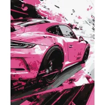 Ideyka Malowanie po numerach - R�owy styl 40x50cm