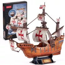 Cubic Fun puzzle 3D Santa Maria 40387