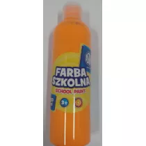 Astra Farba szkolna naturalna tempera fluorescencyjna 250 ml pomaraczowa