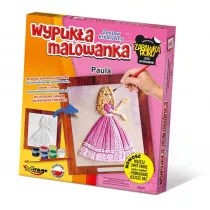 Wypuk�a Malowanka Ksi�niczka - Paula