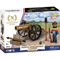 Klocki Historical Collection Francuski artylerzysta z armat� 97 element�w