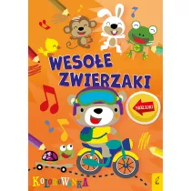 Wesoe zwierzaki kolorowanka n