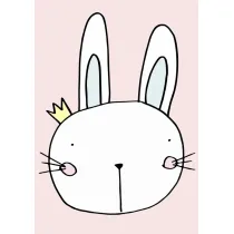 Plakat Kr�lik scandi r� 50x70 cm