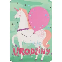 Karnet okazjonalny B6 z kopert� Urodziny Dziecko PAN DRAGON HM200-2741