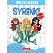 Syrenki. Kolorowanka z naklejkami