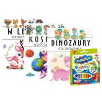 Zestaw kolorowanek