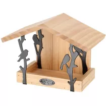 Esschert Design Karmnik dla ptakw ozdobny cienny 24,5x18,3 cm