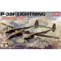 Model plastikowy P-38F Lighting Glacier Girl 1/48 Academy