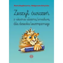 Zeszyt �wicze� z uko�nie u�o�on� liniatur� dla dziecka lewor�cznego